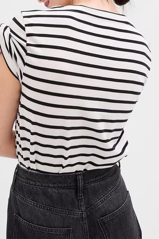 T-shirt in cotone bio - Nero