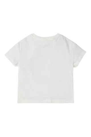 T-shirt in cotone bio - Bianco