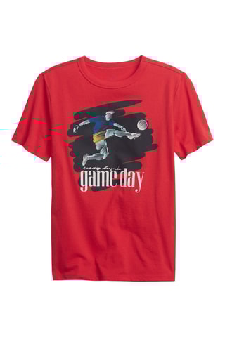 T-shirt en coton biologique - Rouge