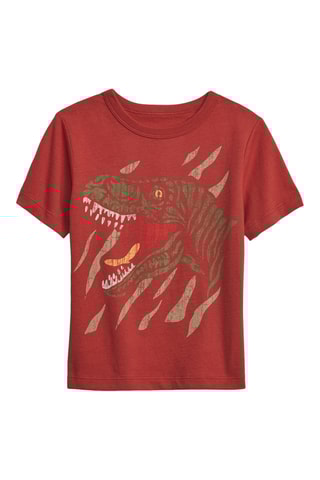 T-shirt - Rosso mattone
