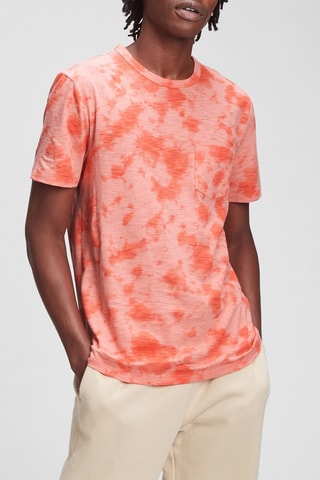 T-shirt tie and dye - Rosa cipria