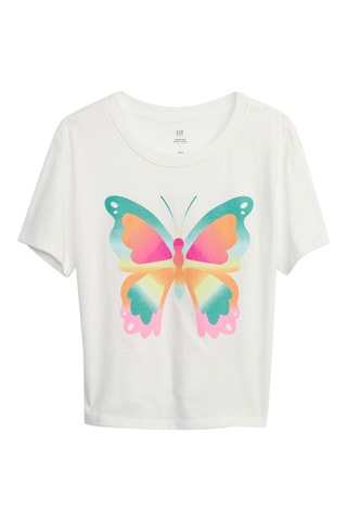 T-shirt in cotone bio - Bianco