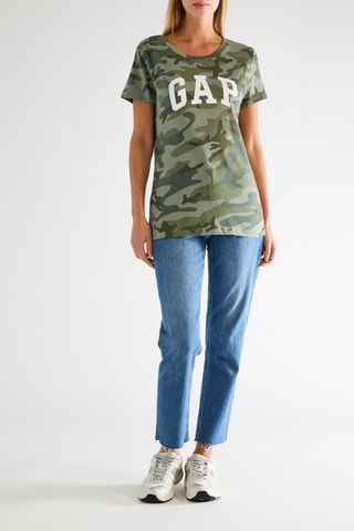 T-shirt - Verde e bianco