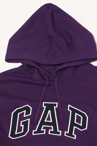 Felpa con cappuccio - Viola