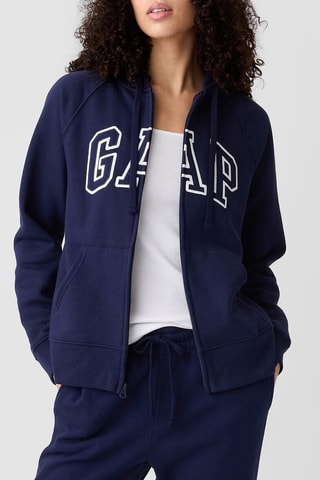 Felpa con cappuccio - Navy