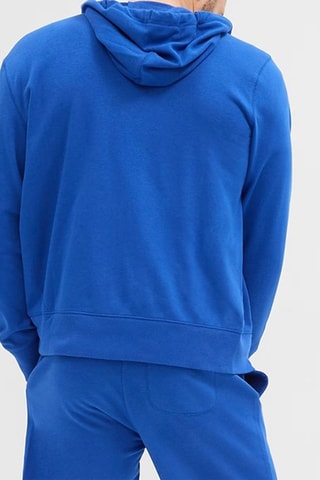 Felpa con cappuccio - Cobalto