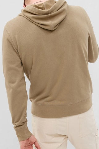 Felpa con cappuccio - Beige