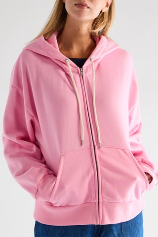 Felpa con cappuccio - Rosa