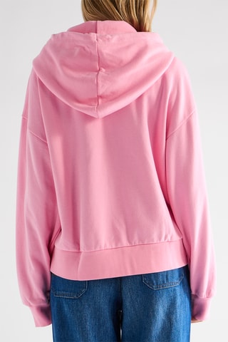 Felpa con cappuccio - Rosa