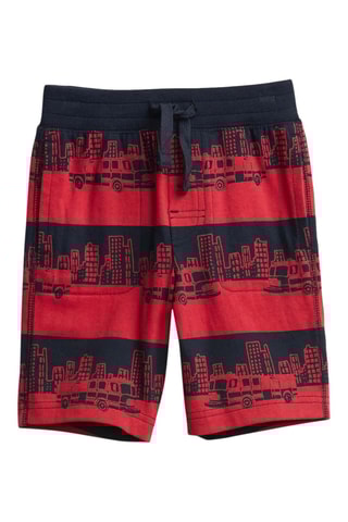 Shorts - Rosso e nero
