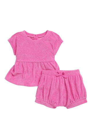 Blusa e shorts - Rosa