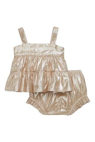 Abito e bloomer - Dorato