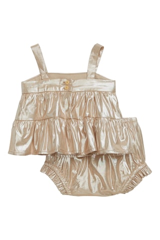 Abito e bloomer - Dorato