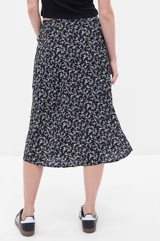 Gonna a portafoglio - Nero e grigio