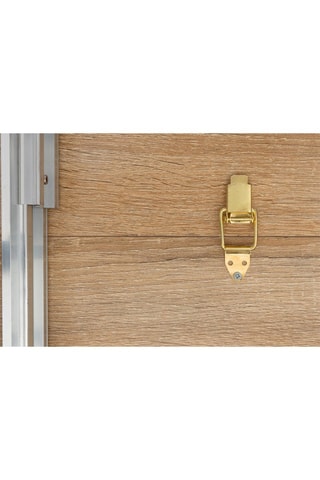 Tavolo allungabile Manufacture - Effetto legno e nero