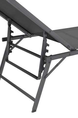 2 chaise longue Malaga - 55 x 30 x 175 cm