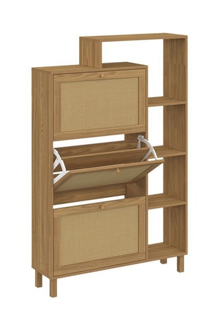 Scarpiera Erin 3 ante - 86,5 x 23,5 x 133,5 cm