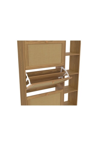 Scarpiera Erin 3 ante - 86,5 x 23,5 x 133,5 cm