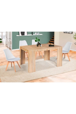 Tavolo entensibile Nora - 45/140 x 90 x 75 cm