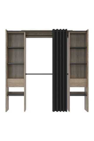 Guardaroba allungabile - 120/180 x 50 x 180 cm