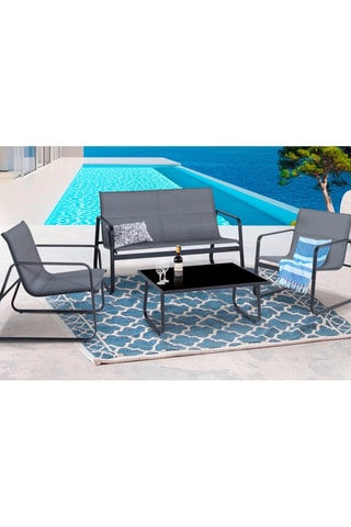 Salotto da giardino - 83 x 44.5 x 41 cm