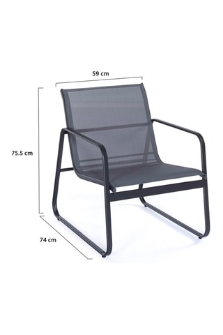 Salotto da giardino - 83 x 44.5 x 41 cm