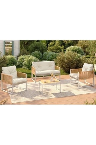 Salotto da giardino Ozéa - 4 posti