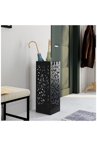 Portaombrelli Flora - Nero