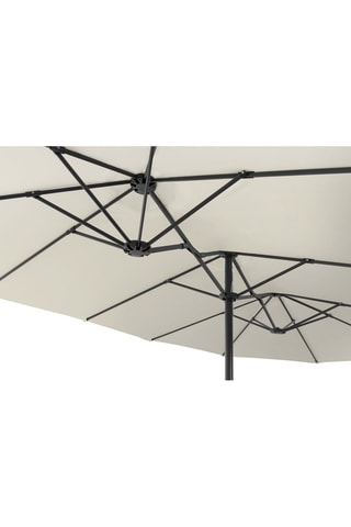 Ombrellone doppio - 4,5 x 2,6 x 2,4 m