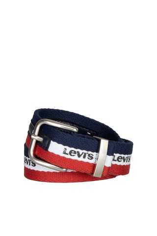 Ceinture - Blanc, noir, rouge et bleu