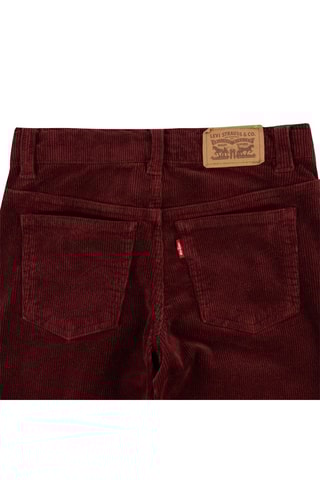 Pantalon en velours côtelé - Rouge