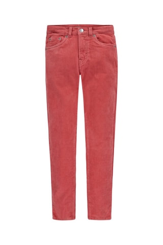 Pantalon en velours - Rouge