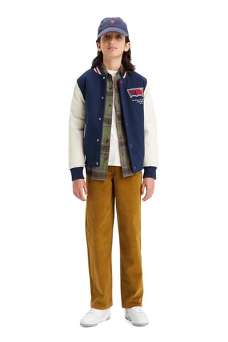 Jogging en velours - Moutarde