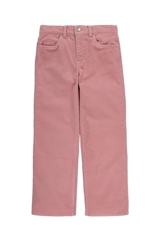 Pantalon en velours côtelé - Rose