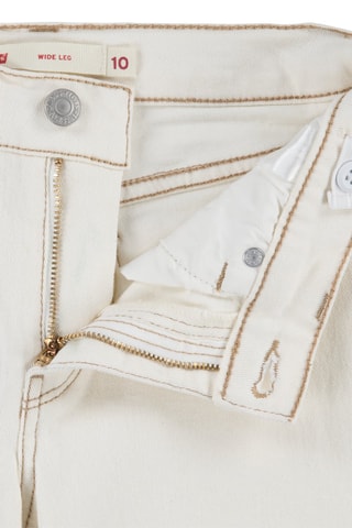 Pantalon en coton biologique - Blanc