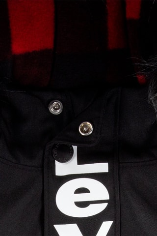 Parka à capuche Noir