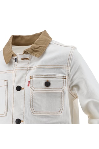 Veste en jean - Beige