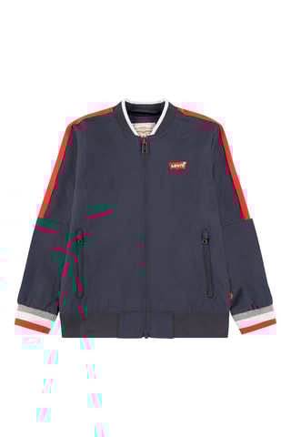 Veste - Blanc, bleu, gris et rouge