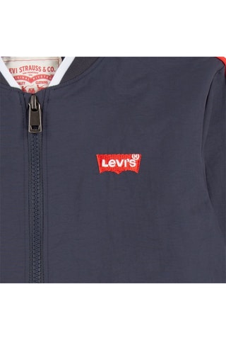 Veste - Blanc, bleu, gris et rouge