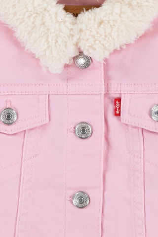Veste en jean - Blanc, rouge et rose