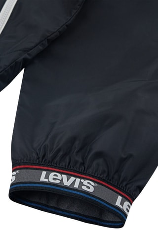 Veste à capuche - Blanc et noir