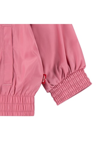 Blouson à capuche - Blanc et rose