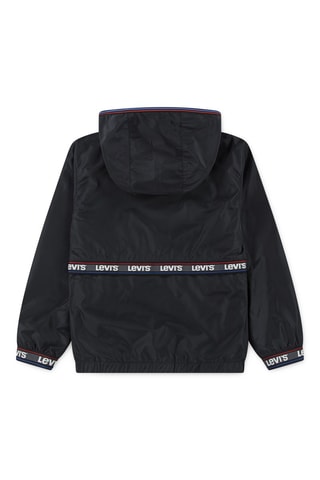 Coupe-vent à capuche - Noir