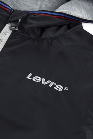 Coupe-vent à capuche - Noir