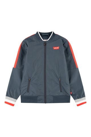 Coupe-vent - Blanc, rouge et gris