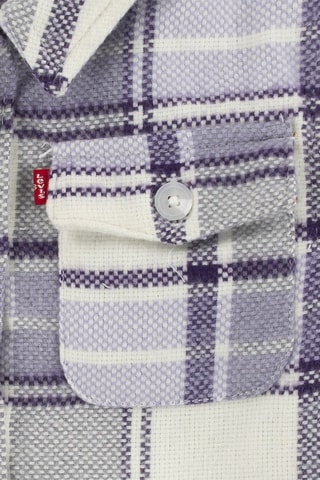 Chemisier - Blanc et violet