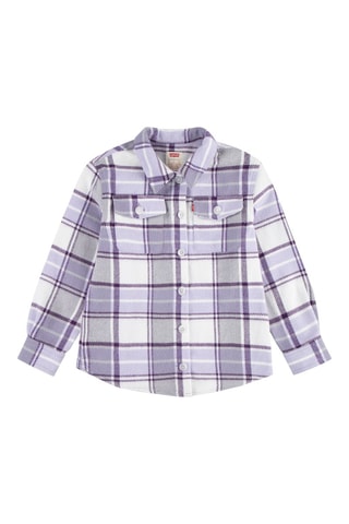 Chemise - Blanc et violet