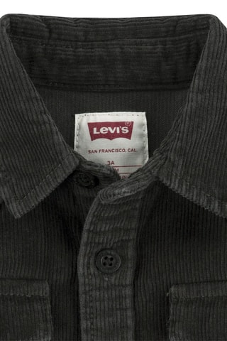 Chemise en velours - Noir