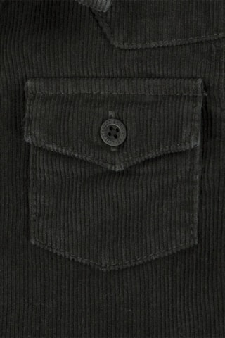 Chemise en velours - Noir