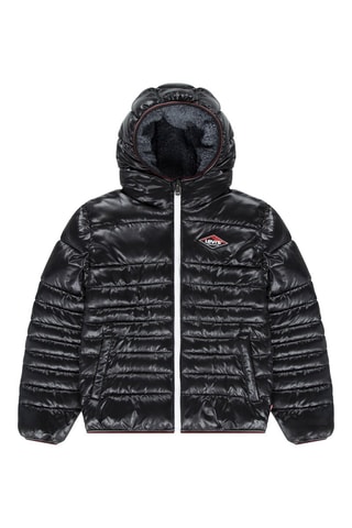 Doudoune à capuche - Noir